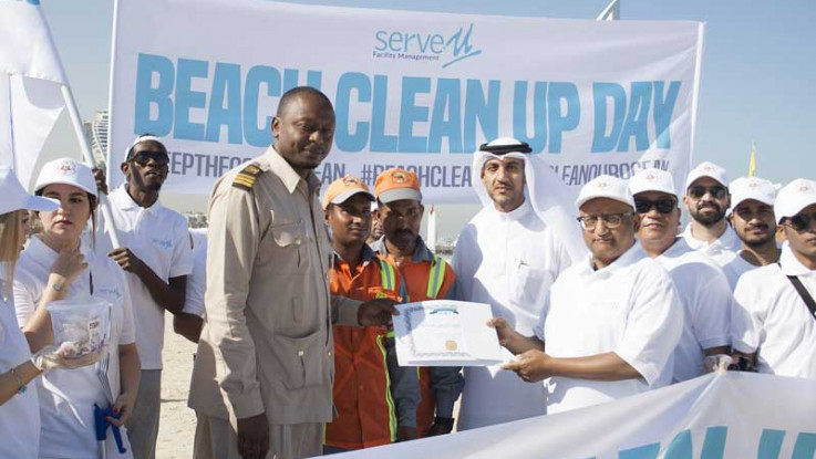 ServeU FM begins CSR campaign with beach clean-up
