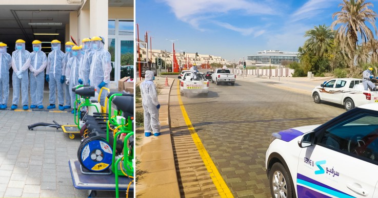 ServeU and Edacom carry out sanitisation in Motorcity