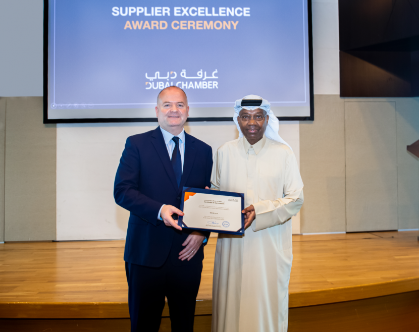 ServeU receives service excellence award from Dubai Chamber