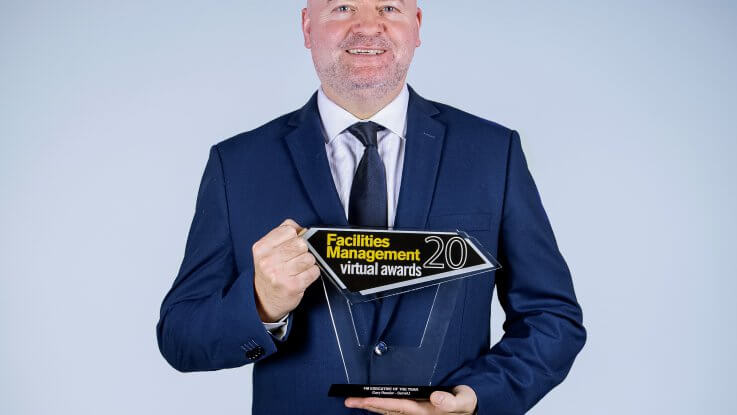 Gary Reader of ServeU wins FM executive award